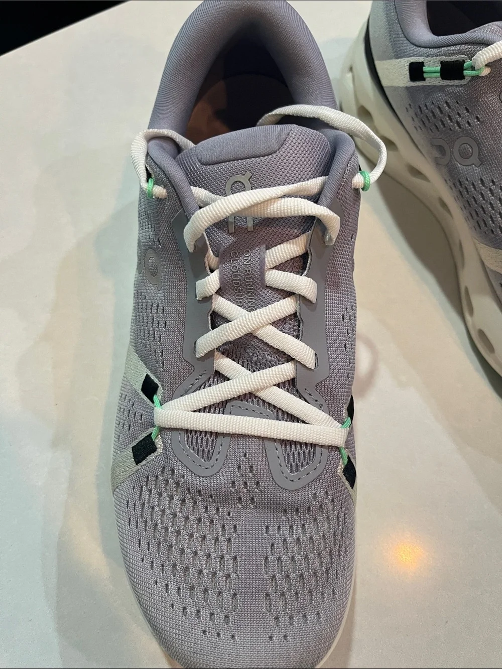 On Running Women's Light Lavender Athletic Running Shoes